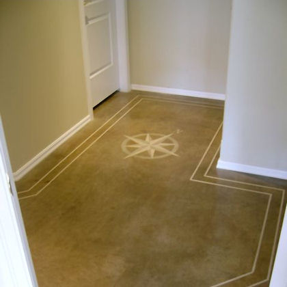 Decorative Concrete Floor — Berg Residence Nelson